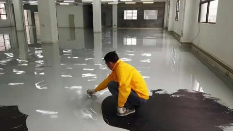 沙河防腐防静电地坪,防腐防静电自流平地坪